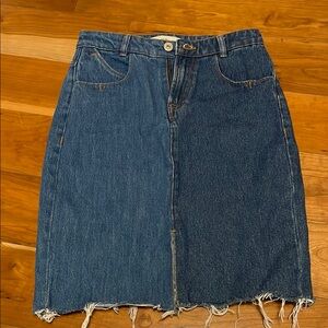 Denim Blue Skirt